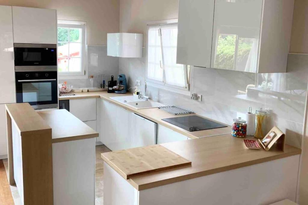 1Km Plage, Agreable Maison 6 Pers Classee 3* أُنْداي المظهر الخارجي الصورة